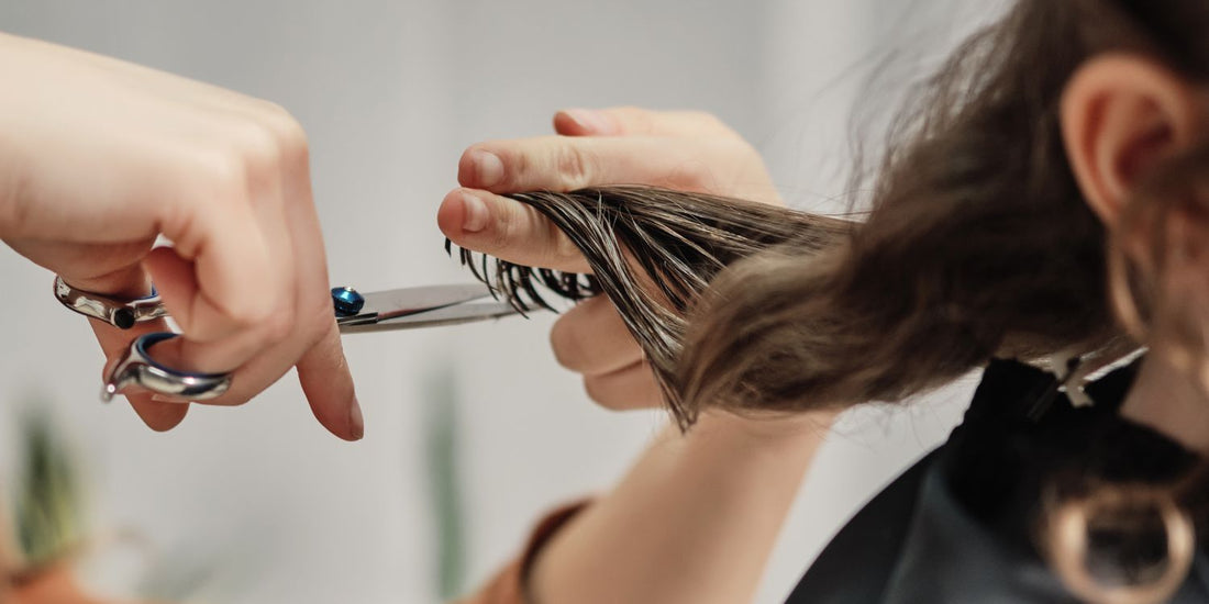 Hair Trimming in Salon